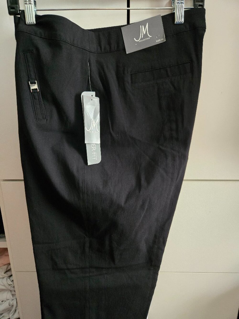 NWT JM Collection Black Pants - 16